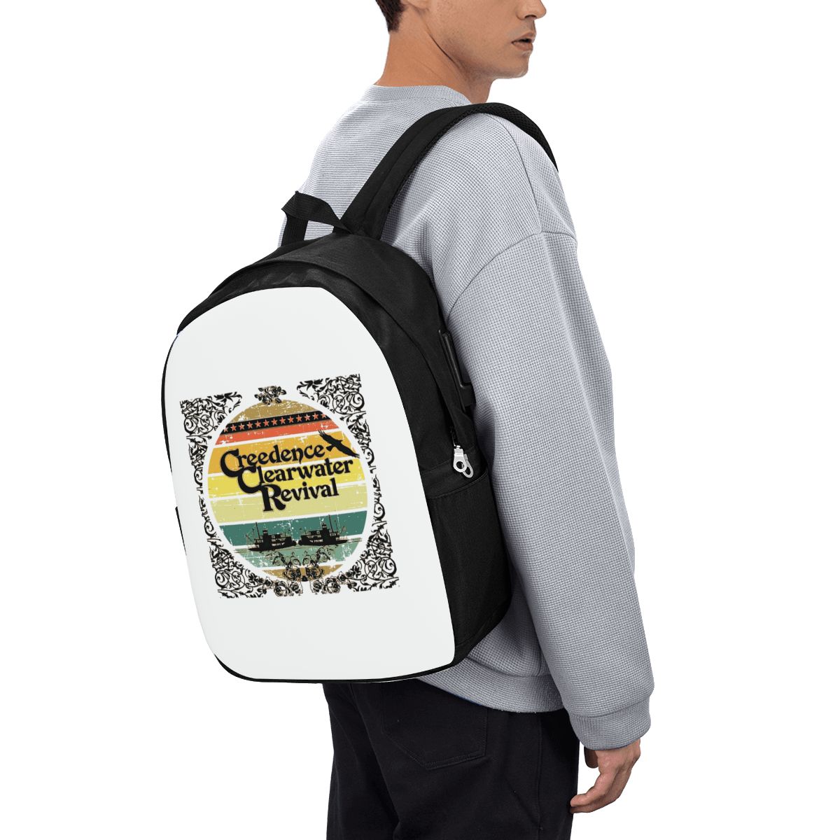 Backpacks - Mochila Creedence Clearwater Revival Riverboats, bolsa
