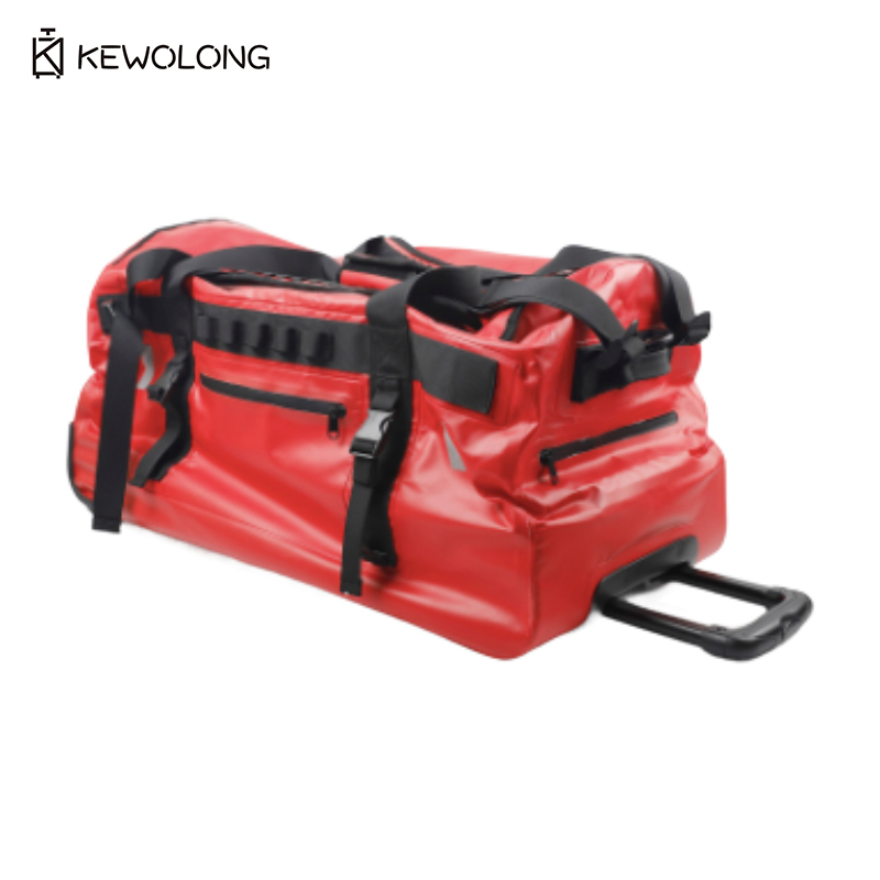 Foldable Rolling Luggage Bag - Bolsa de lona con ruedas grande