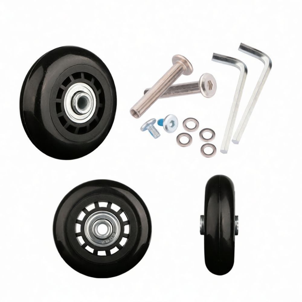 Ruedas de goma para maletas, r - Silent Replacement Luggage Wheels reseña y precio