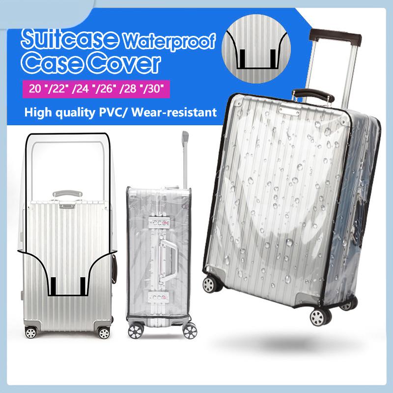 Protector de equipaje transpar - Luggage Protective Cover Transparent reseña y precio