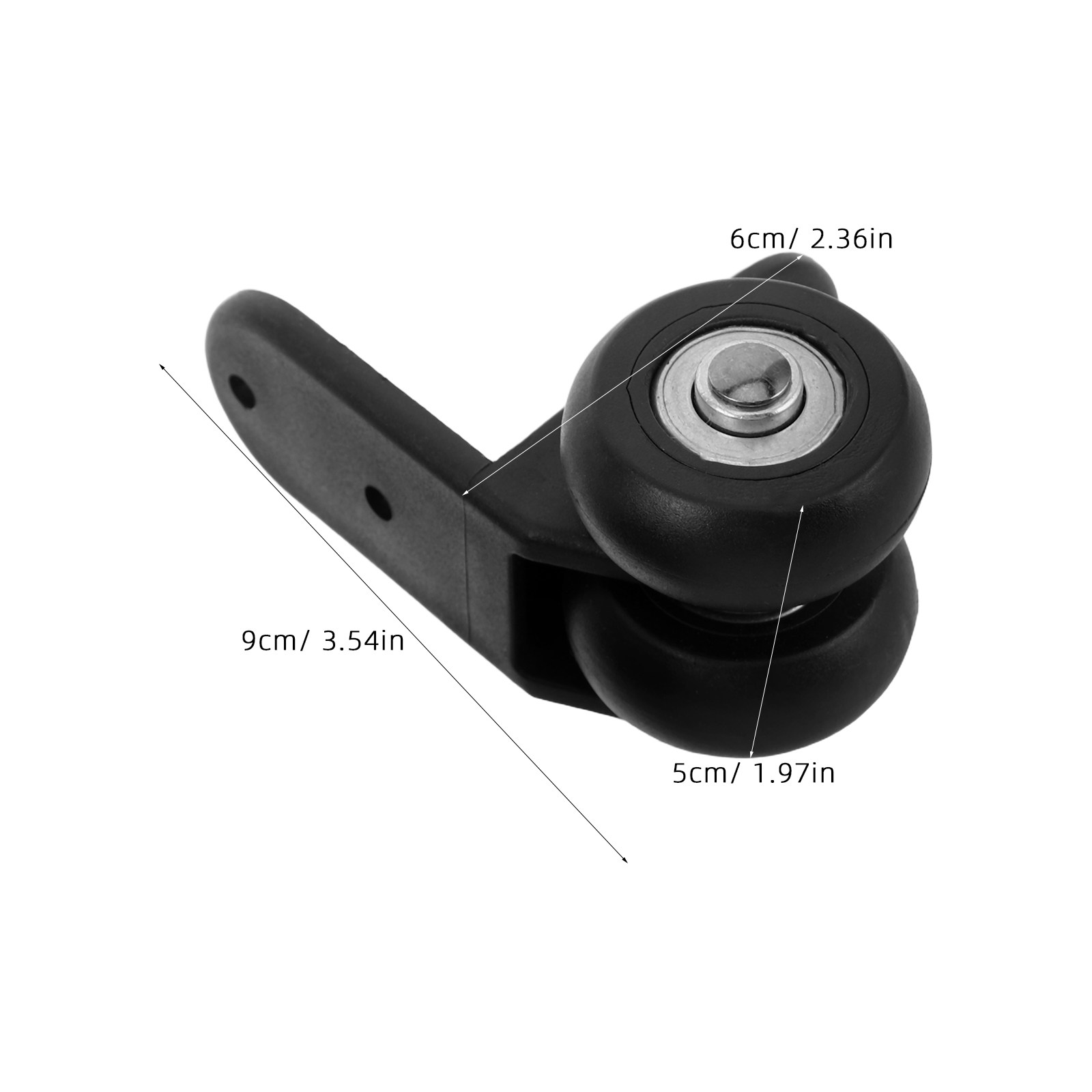 1 par de ruedas de repuesto de - Silent Replacement Luggage Wheels reseña y precio
