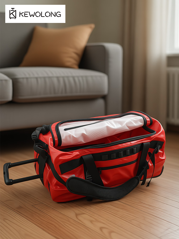 Bolsa de lona con ruedas grand - Foldable Rolling Luggage Bag reseña y precio